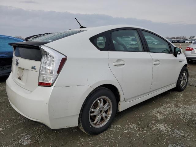 JTDKN3DU0A0110332 - 2010 TOYOTA PRIUS WHITE photo 3