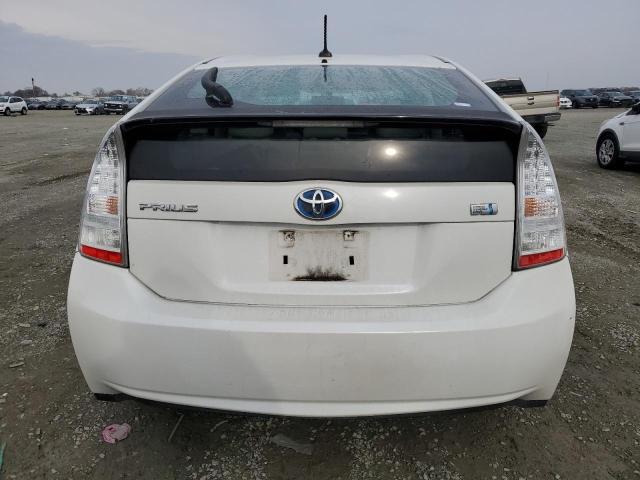 JTDKN3DU0A0110332 - 2010 TOYOTA PRIUS WHITE photo 6