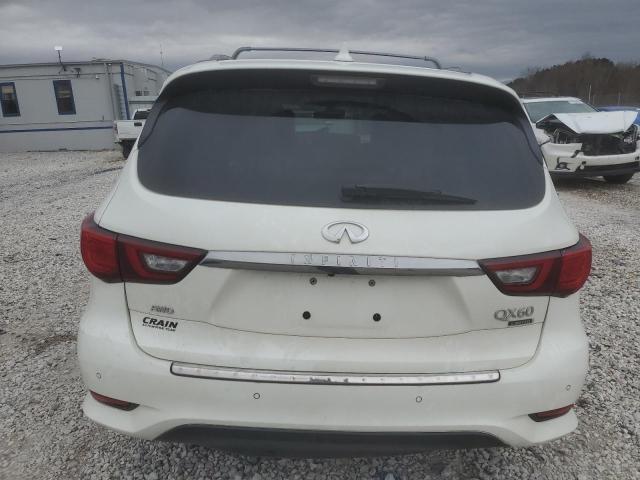 5N1DL0MM8KC548783 - 2019 INFINITI QX60 LUXE WHITE photo 6