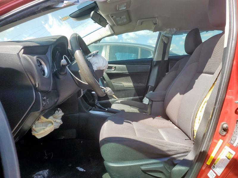 5YFBURHE6KP868921 - 2019 TOYOTA COROLLA L 红色 照片 7