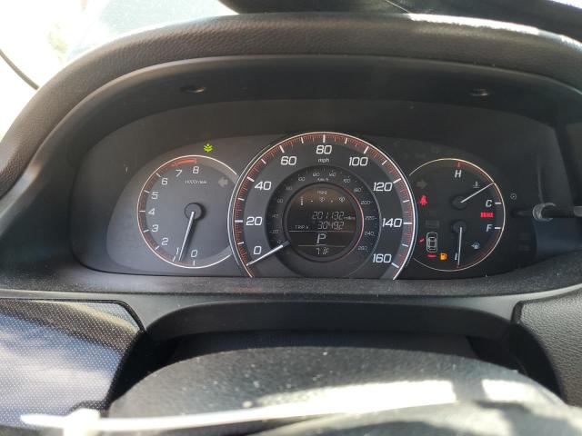 1HGCT2B80DA005431 - 2013 HONDA ACCORD EXL BLACK photo 9