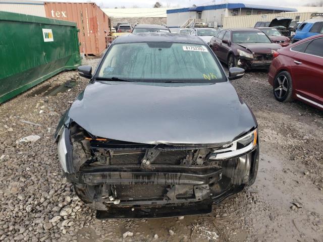 3VWLL7AJ9DM383487 - 2013 VOLKSWAGEN JETTA TDI GRAY photo 5