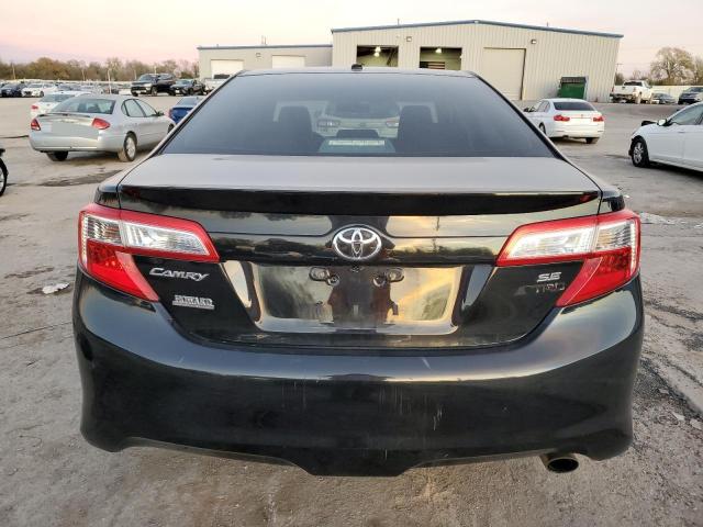 4T1BF1FK5CU507653 - 2012 TOYOTA CAMRY BASE BLACK photo 6