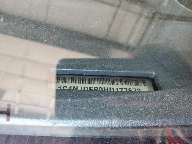 1C4NJDEB0HD177673 - 2017 JEEP COMPASS LATITUDE BLUE photo 13