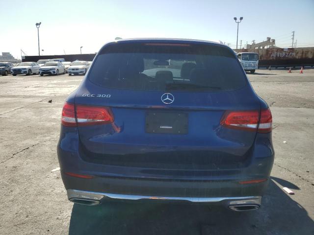 WDC0G4JB2HF195749 - 2017 MERCEDES-BENZ GLC 300 BLUE photo 6