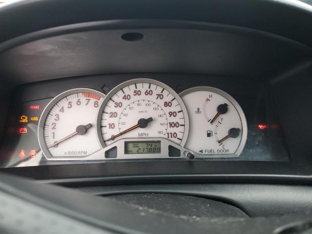 2T1BR32E38C917010 - 2008 TOYOTA COROLLA CE SILVER photo 9