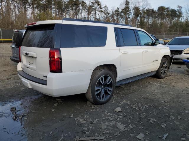 1GNSKJKC1JR200258 - 2018 CHEVROLET SUBURBAN K1500 PREMIER WHITE photo 3