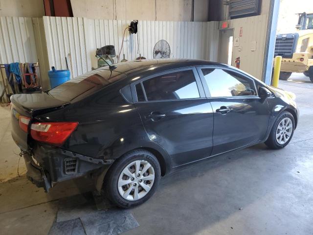 KNADM4A32D6240446 - 2013 KIA RIO LX BLACK photo 3