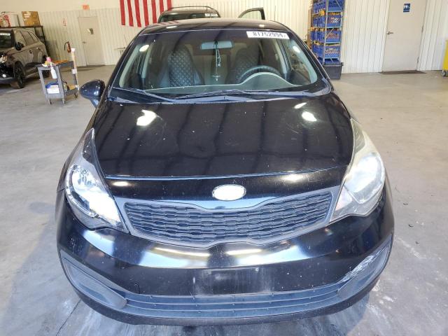 KNADM4A32D6240446 - 2013 KIA RIO LX BLACK photo 5