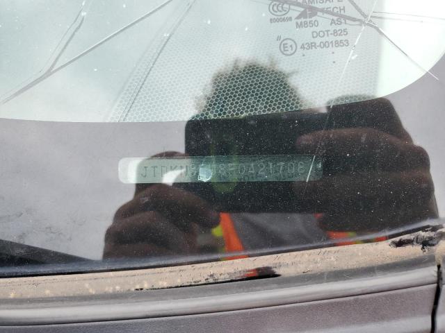 JTDKN3DU8F0421708 - 2015 TOYOTA PRIUS 黑色 照片 13