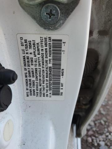 19XFB2F50DE064006 - 2013 HONDA CIVIC LX Ağ foto 13