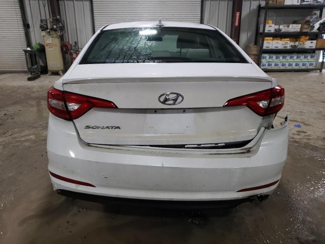 5NPE24AF5HH493683 - 2017 HYUNDAI SONATA SE WHITE photo 6