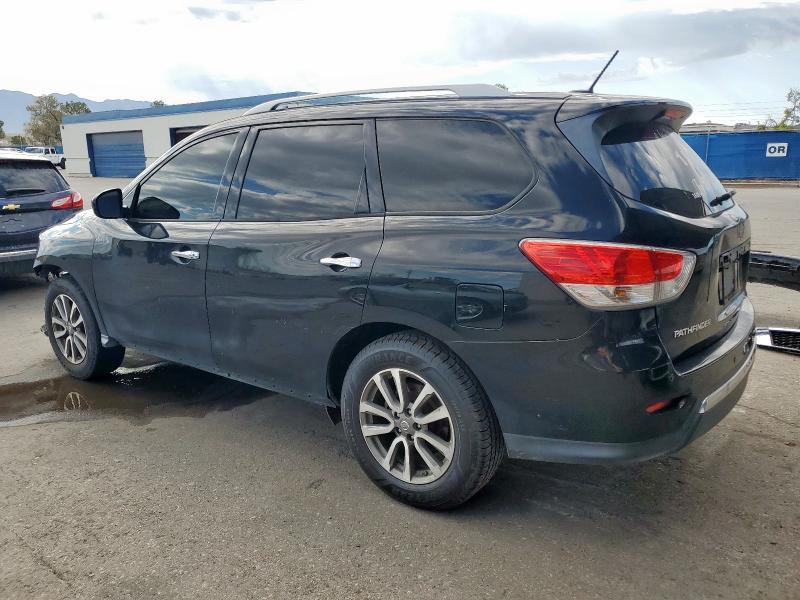 5N1AR2MN4FC672058 - 2015 NISSAN PATHFINDER S Чорний фото 2