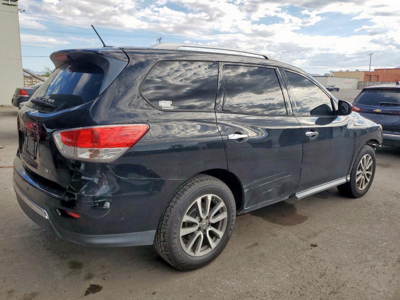 5N1AR2MN4FC672058 - 2015 NISSAN PATHFINDER S Чорний фото 3