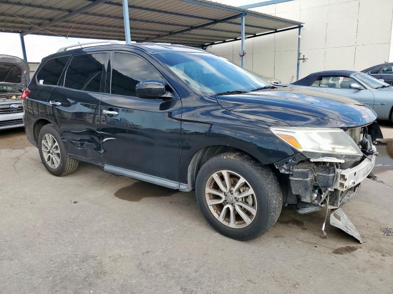5N1AR2MN4FC672058 - 2015 NISSAN PATHFINDER S Чорний фото 4
