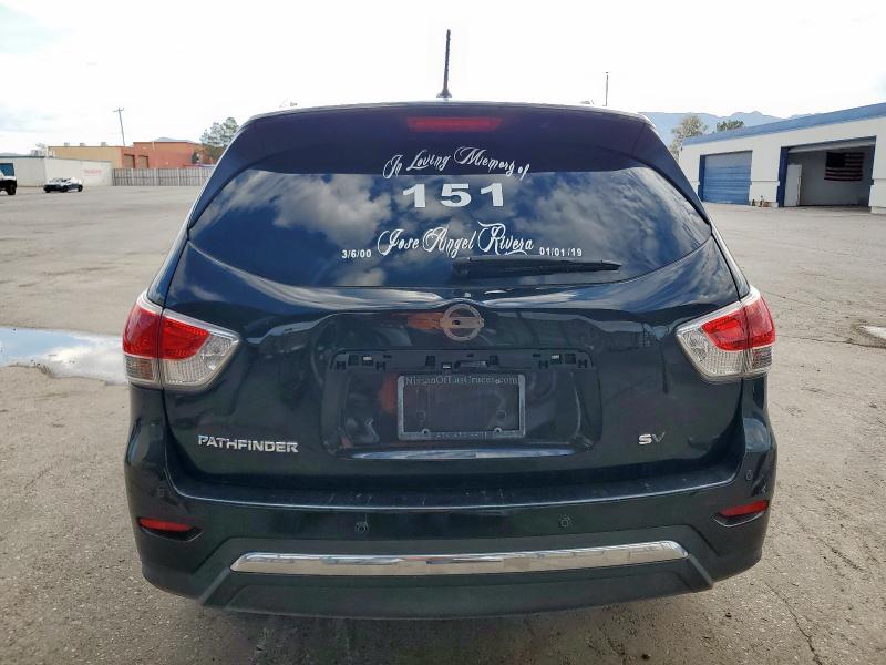 5N1AR2MN4FC672058 - 2015 NISSAN PATHFINDER S Чорний фото 6