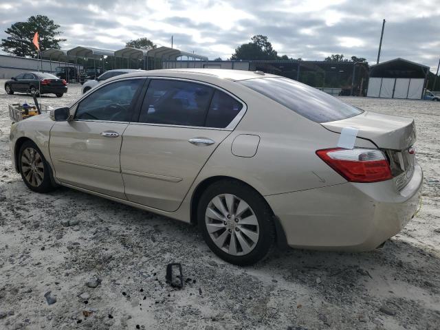1HGCR3F81EA026675 - 2014 HONDA ACCORD EXL TAN photo 2
