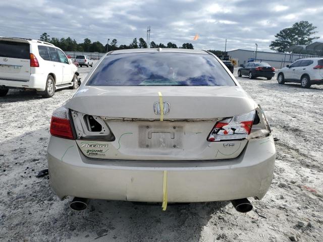 1HGCR3F81EA026675 - 2014 HONDA ACCORD EXL TAN photo 6