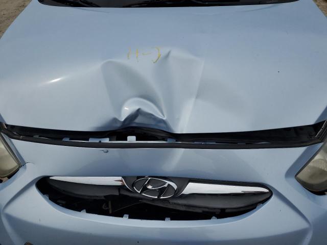 KMHCT4AE7CU250303 - 2012 HYUNDAI ACCENT GLS 蓝色 照片 11