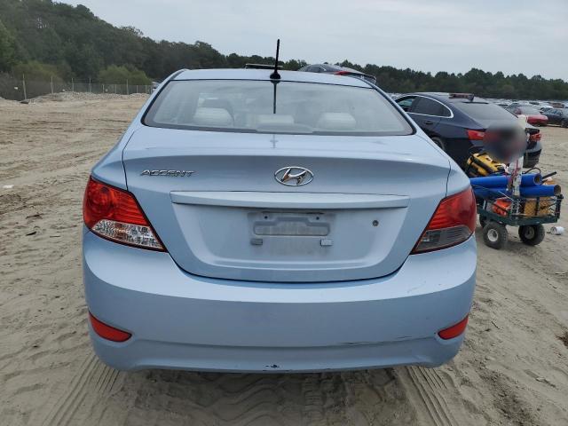 KMHCT4AE7CU250303 - 2012 HYUNDAI ACCENT GLS 蓝色 照片 6
