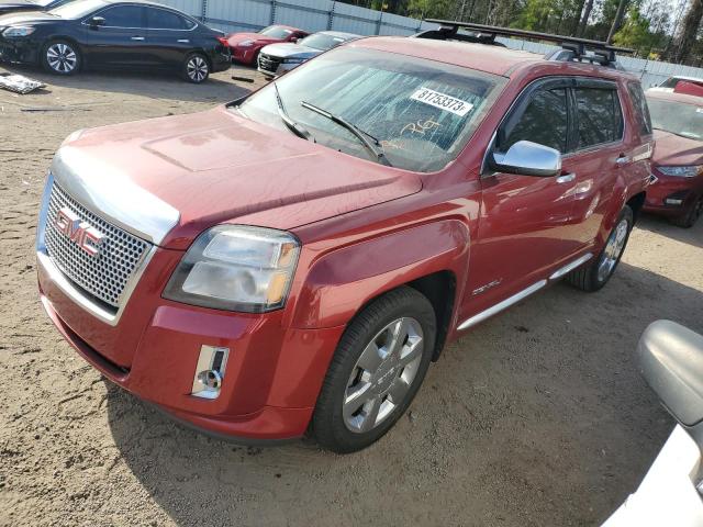 2GKFLUE33F6121086 - 2015 GMC TERRAIN DENALI RED photo 1