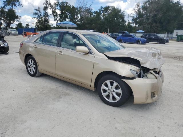 4T1BF3EK1BU151097 - 2011 TOYOTA CAMRY BASE Dorado foto 4