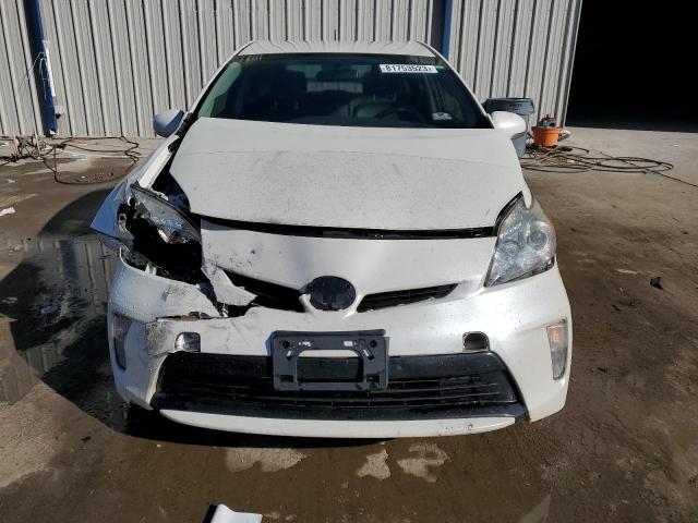 JTDKN3DU6F0396484 - 2015 TOYOTA PRIUS WHITE photo 5