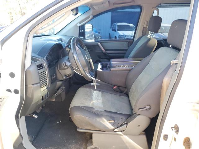 1N6AA07B54N534710 - 2004 NISSAN TITAN XE WHITE photo 7