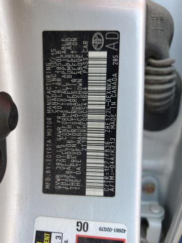 2T1BURHE0GC541664 - 2016 TOYOTA COROLLA L 银色 照片 13