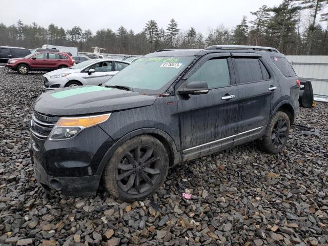 1FM5K8F88DGB60051 - 2013 FORD EXPLORER LIMITED BLACK photo 1