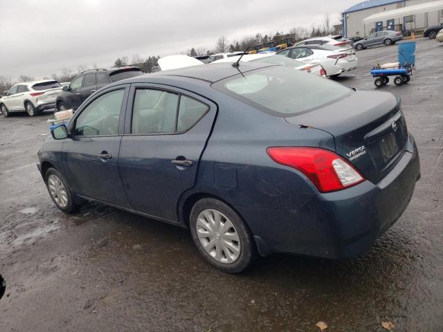 3N1CN7AP6GL897473 - 2016 NISSAN VERSA S BLUE photo 2