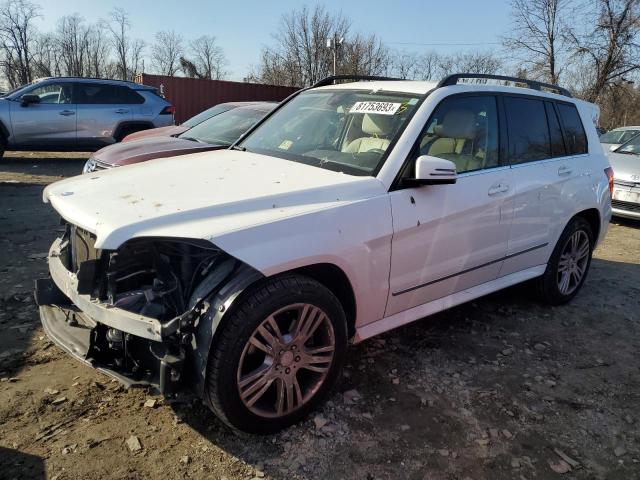 WDCGG8JB3DG053338 - 2013 MERCEDES-BENZ GLK 350 4MATIC WHITE photo 1