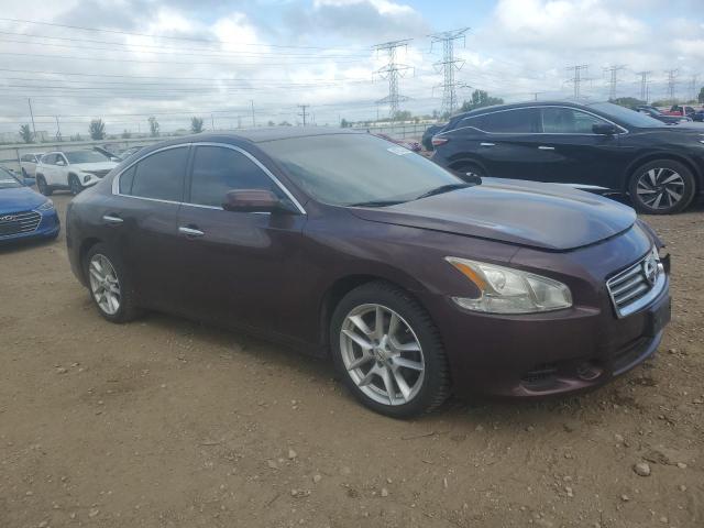 1N4AA5AP6EC441055 - 2014 NISSAN MAXIMA S 勃艮第红 照片 4