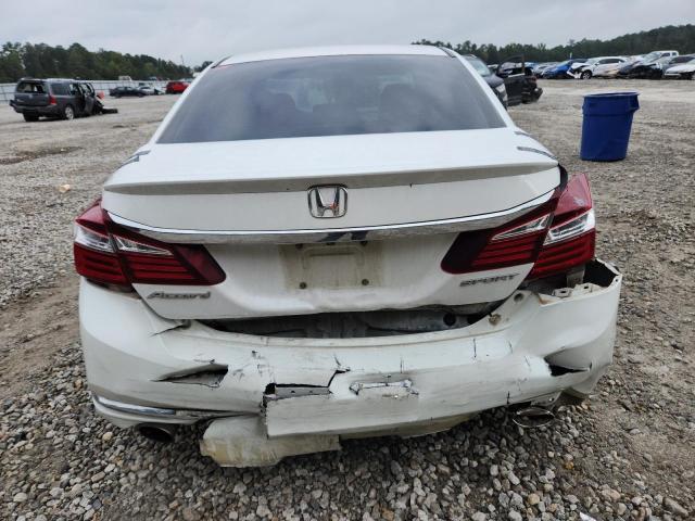 1HGCR2F5XGA185388 - 2016 HONDA ACCORD SPORT 白色 照片 6