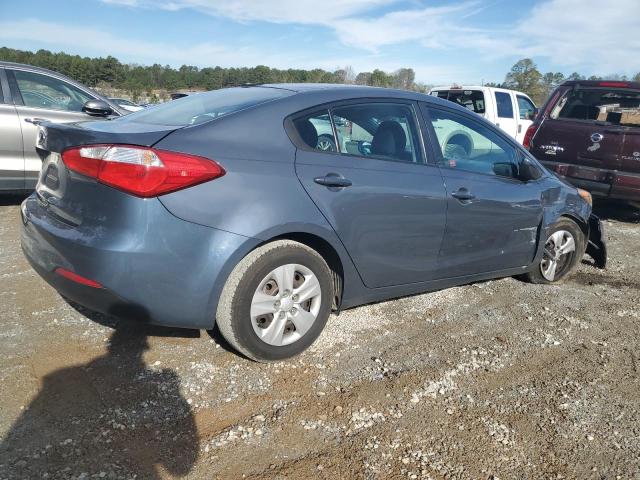 KNAFK4A6XG5563386 - 2016 KIA FORTE LX BLUE photo 3