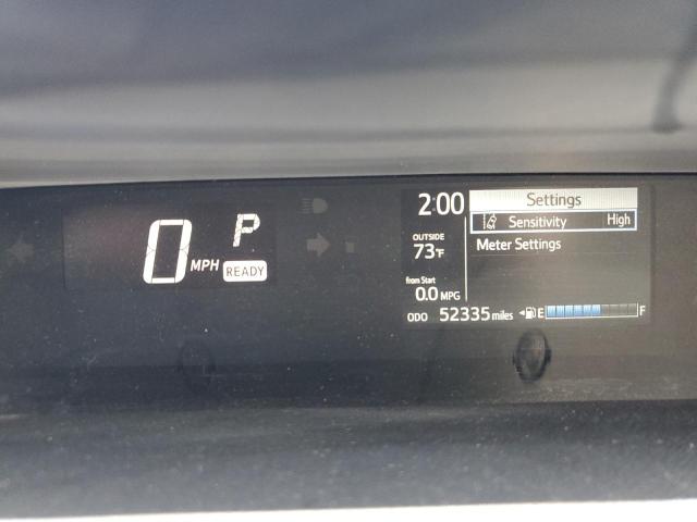 JTDKDTB34J1620058 - 2018 TOYOTA PRIUS C ნაცრისფერი ფოტო 9