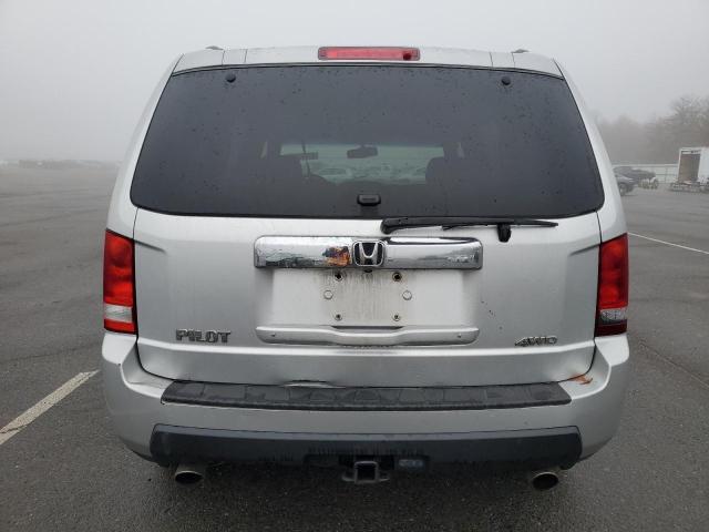 5FNYF485X9B031831 - 2009 HONDA PILOT EXL SILVER photo 6