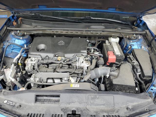 4T1B11HK0KU178550 - 2019 TOYOTA CAMRY L BLUE photo 11