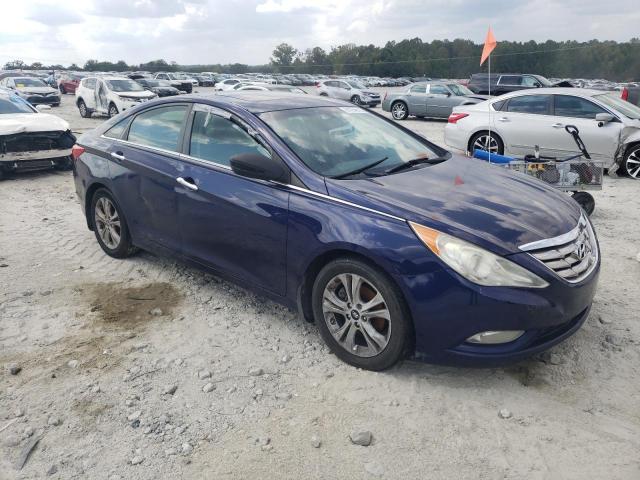 5NPEC4AC6DH515557 - 2013 HYUNDAI SONATA SE 蓝色 照片 4