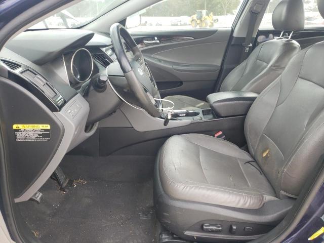 5NPEC4AC6DH515557 - 2013 HYUNDAI SONATA SE 蓝色 照片 7
