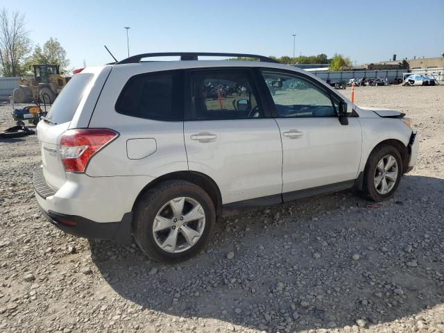 JF2SJAEC1EH539851 - 2014 SUBARU FORESTER 2.5I PREMIUM WHITE photo 3