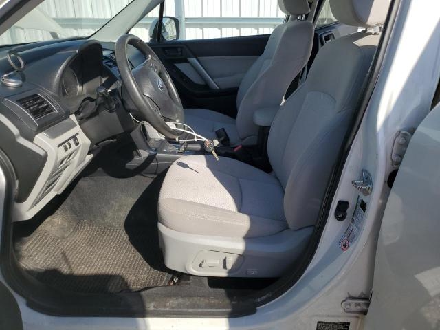 JF2SJAEC1EH539851 - 2014 SUBARU FORESTER 2.5I PREMIUM WHITE photo 7