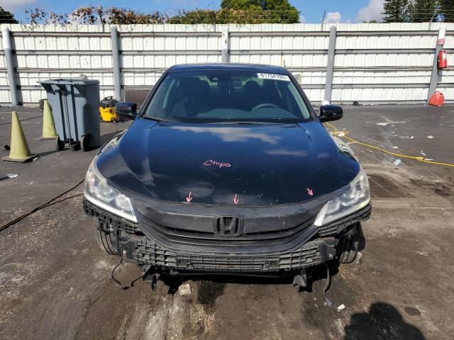 1HGCR2F03HA136491 - 2017 HONDA ACCORD EX BLACK photo 5