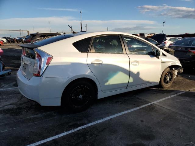 JTDKN3DU2E1753426 - 2014 TOYOTA PRIUS WHITE photo 3