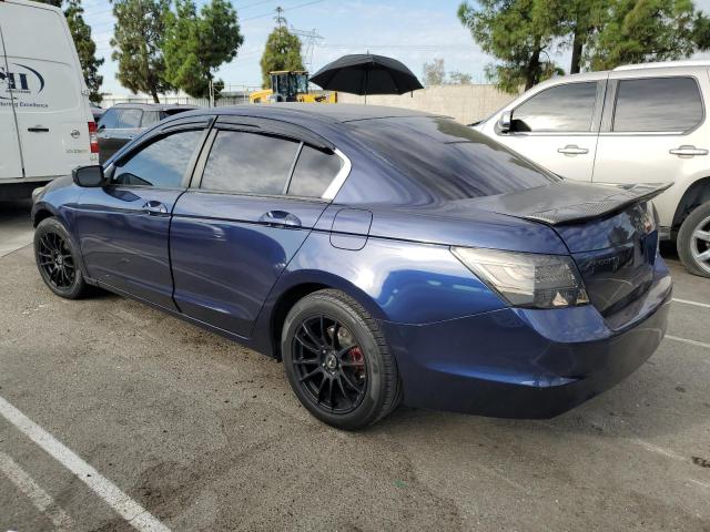 JHMCP26778C051643 - 2008 HONDA ACCORD EX BLUE photo 2