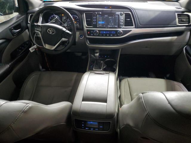 5TDJKRFHXES060579 - 2014 TOYOTA HIGHLANDER XLE ვერცხლისფერი ფოტო 8