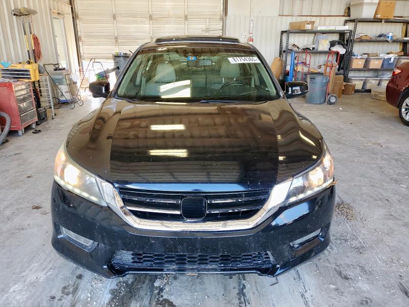 1HGCR3F83DA040687 - 2013 HONDA ACCORD EXL 黑色 照片 5