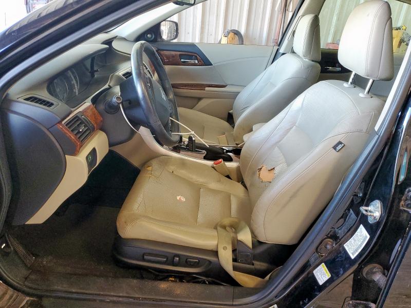 1HGCR3F83DA040687 - 2013 HONDA ACCORD EXL 黑色 照片 7