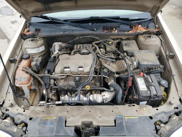 1G1ND52J52M631618 - 2002 CHEVROLET MALIBU TAN photo 11