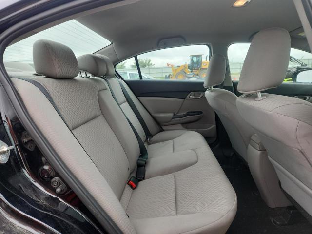 19XFB2F58FE073216 - 2015 HONDA CIVIC LX BLACK photo 10